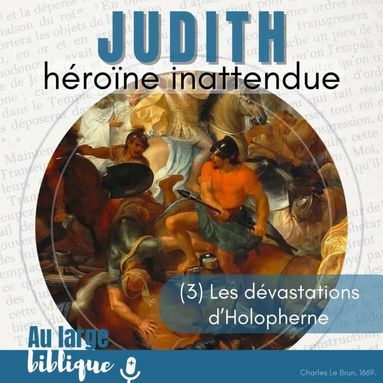 Judith (3) Les dévastations d'Holopherne - Charles Le Brun 1669