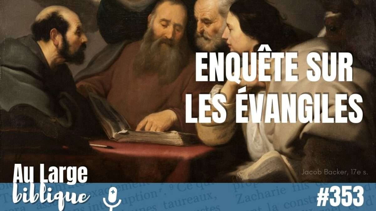 Enquête sur les évangile (img : J. Backer 17e s.)